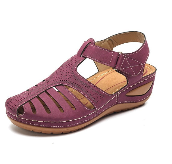 Dames - Orthopedische Sandalen - Leren Materiaal - Comfortabele Voetsteun - JOYCE DESIGN