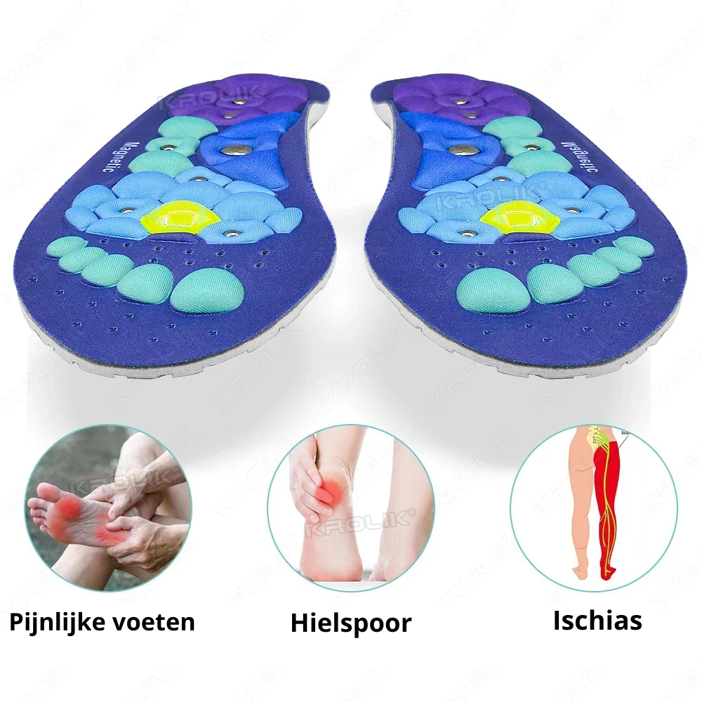 Magnetische acupressuur inlegzolen voor natuurlijke stimulatie – BALANSTEP REFLEX