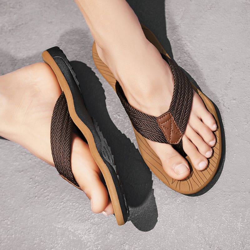 Ortho Slippers - Heren - Traagschuim - Comfort - Liam