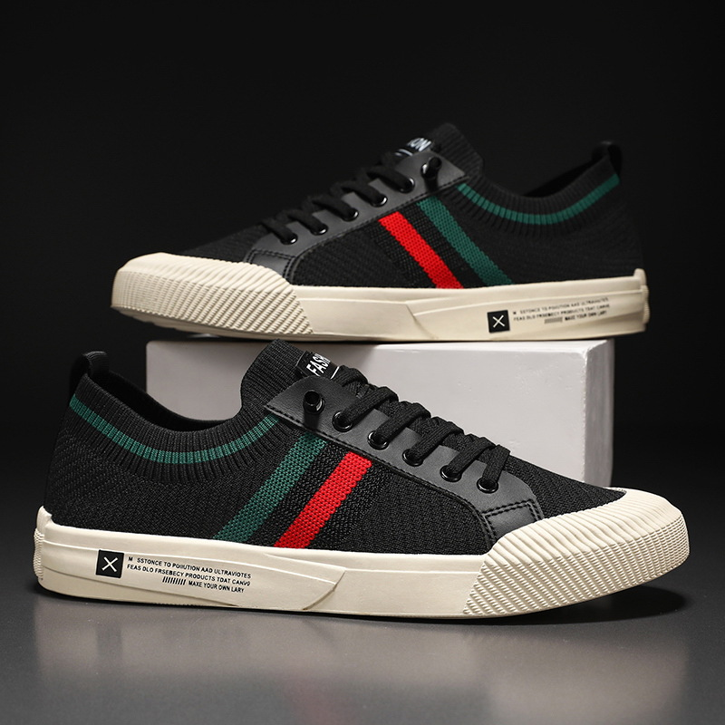 Heren - Ademend Gebreide Sneakers - Lichtgewicht Ontwerp - Casual Wandel- en Hardloopschoenen - MODERNE STAP
