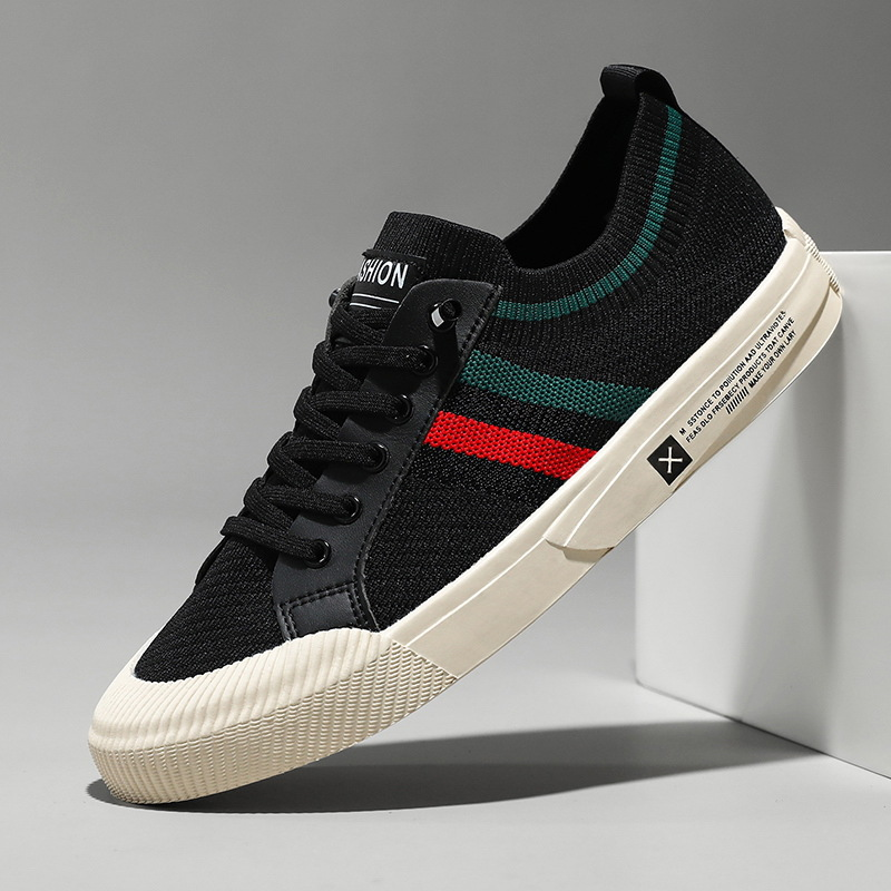 Heren - Ademend Gebreide Sneakers - Lichtgewicht Ontwerp - Casual Wandel- en Hardloopschoenen - MODERNE STAP