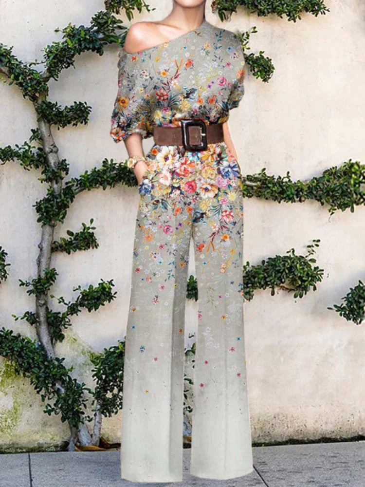 Moderne damesjumpsuit met elegante details en flatterende pasvorm – VIRENA MODÈLE