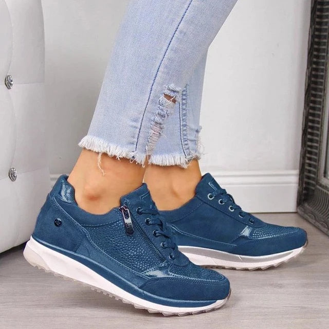 Dames - Orthopedische Wandelschoenen - Comfortabel Schoeisel - Pijnverlichting - STAP IN COMFORT