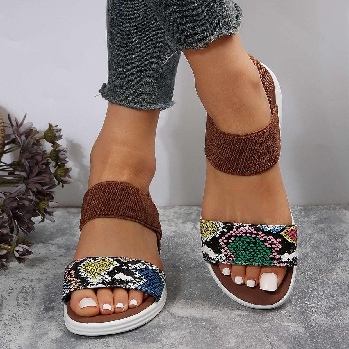 Stijlvolle Sandalen - Dames - Comfortabel Ontwerp - Zomer Mode - GERARDINE