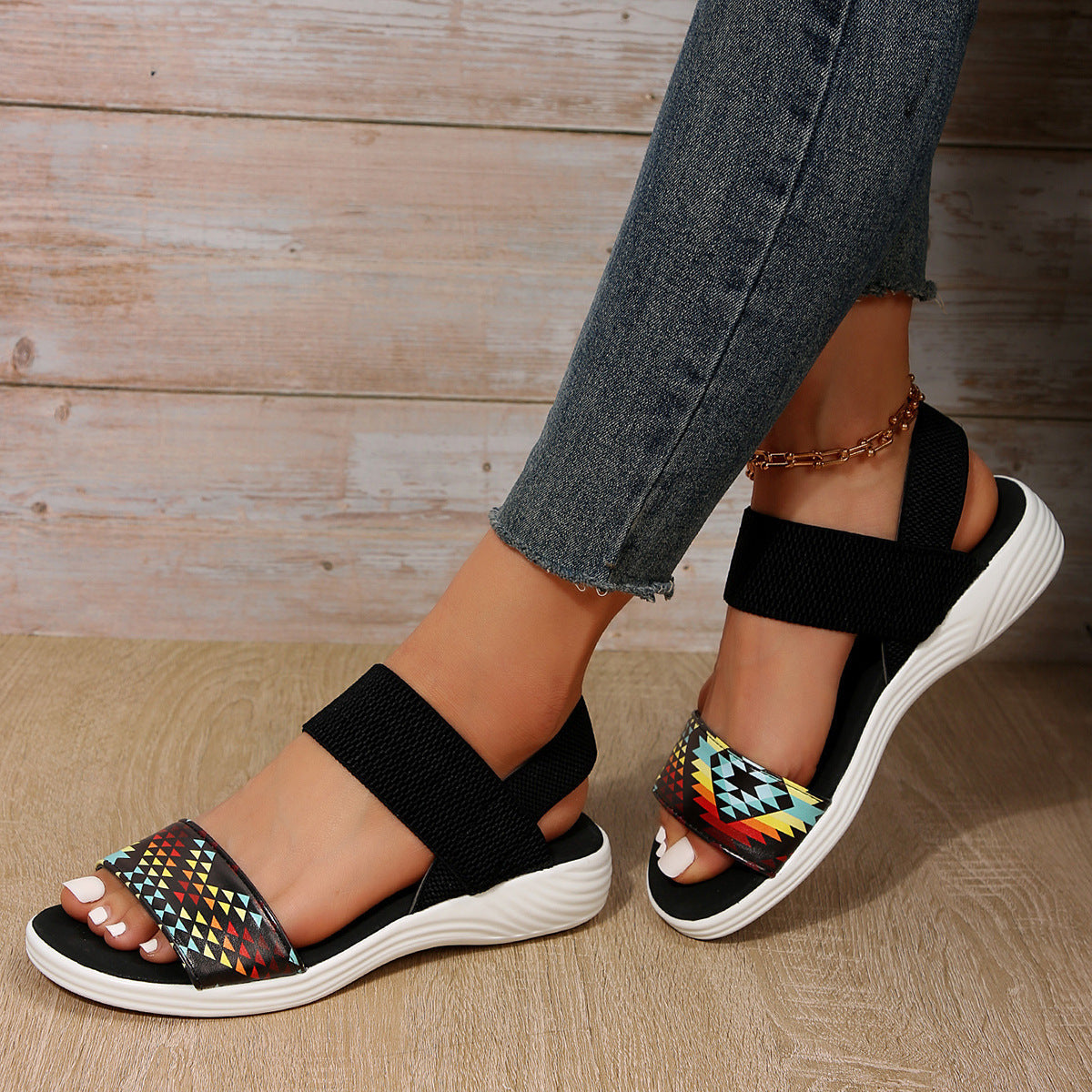 Stijlvolle Sandalen - Dames - Comfortabel Ontwerp - Zomer Mode - GERARDINE