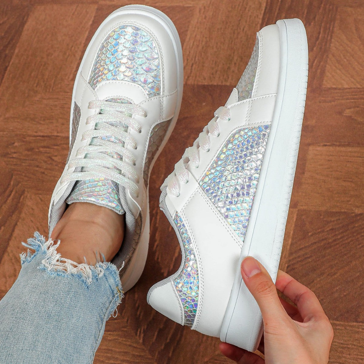 Sneakers - Dames - Stevige Zool - Dagelijks Gebruik - MODERNE STIJL