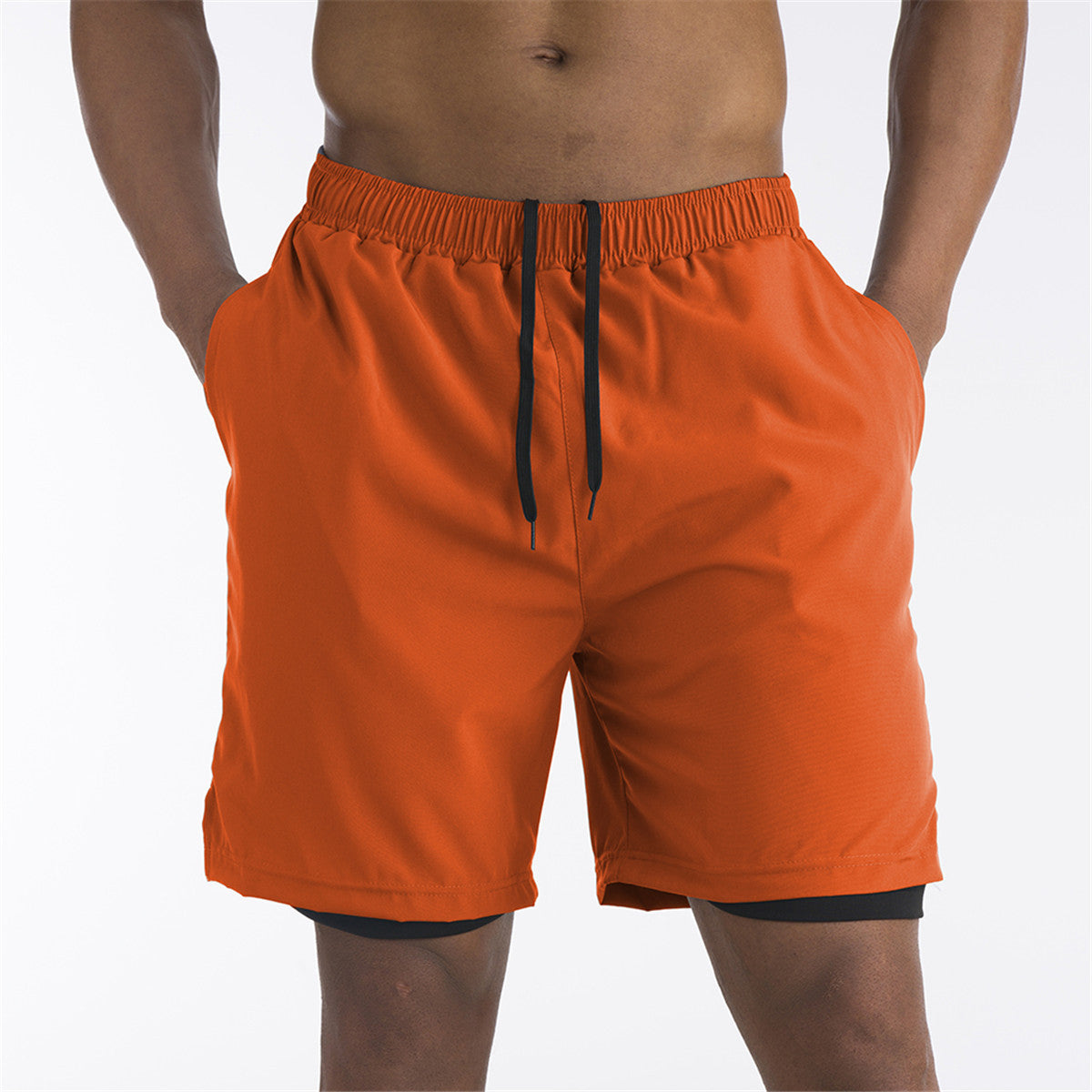 Heren - Sportshort - Geïntegreerde Legging - Functioneel Ontwerp - ACTIEVE STIJL