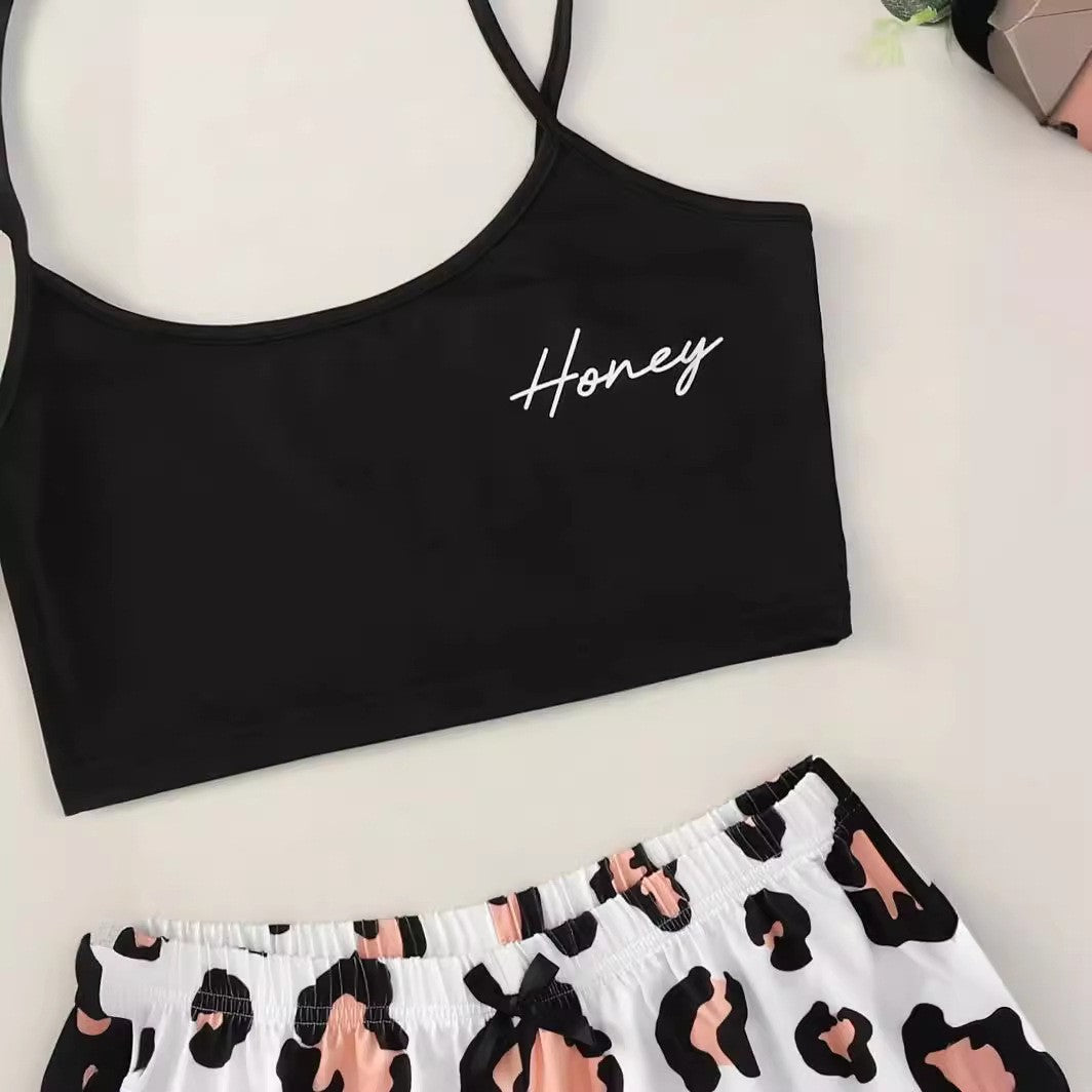 Lounge Pyjamaset - Dames - Zachte Stof - Comfortabel en Stijlvol - LUCAS EDGE