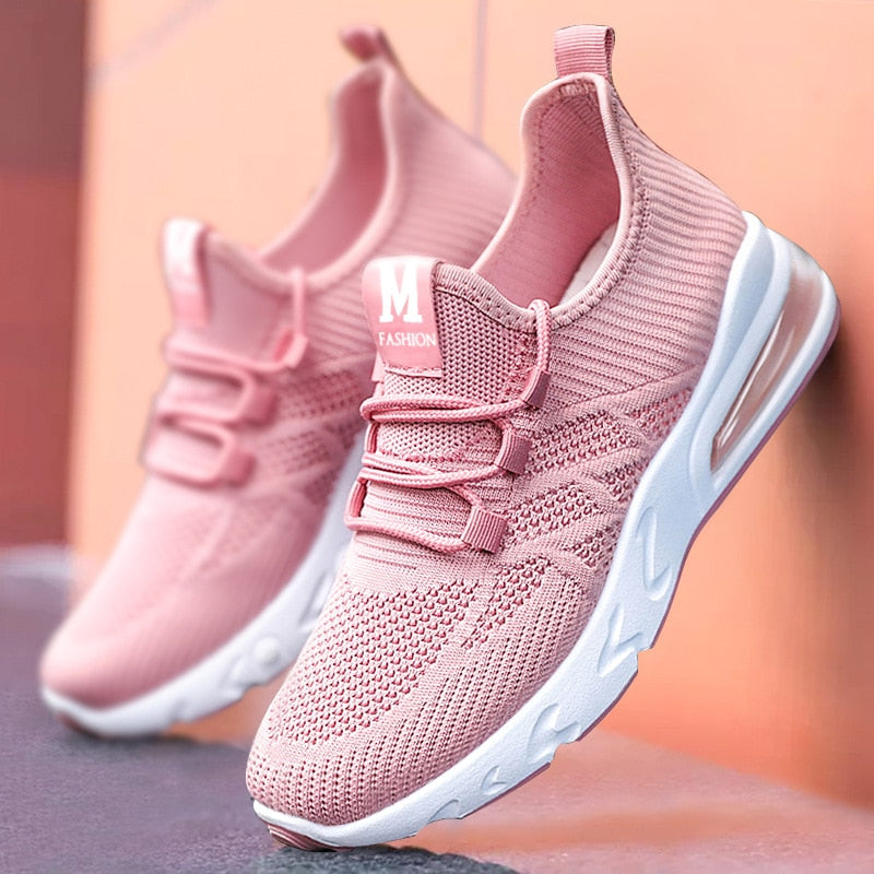Lichtgewicht Sneakers - Dames - Ademend Bovenmateriaal - Dagelijks Gebruik - COMFORTABEL STAP