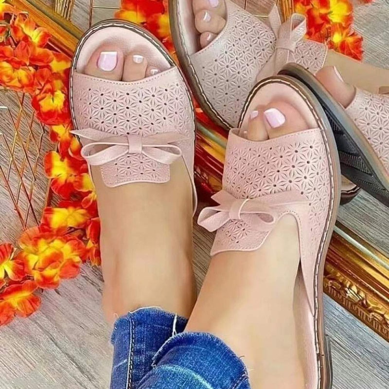 Platte Sandalen - Dames - Elegant Ontwerp - Comfortabele Schoeisel - LINT EDGE