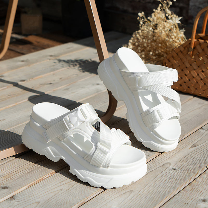 Plateau Sandalen - Dames - Comfortabel Ontwerp - Mode Accessoire - STIJL VOLGENDE