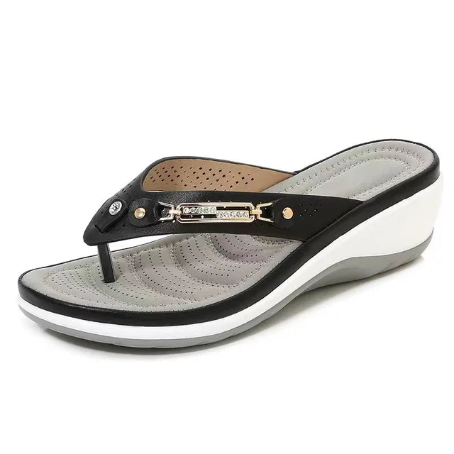 Orthopedische dames slippers met ergonomisch voetbed – SoleviaFlex