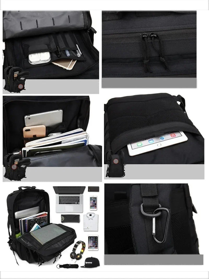Waterdichte tactische rugzak met MOLLE-systeem – SteelVenture ProPack