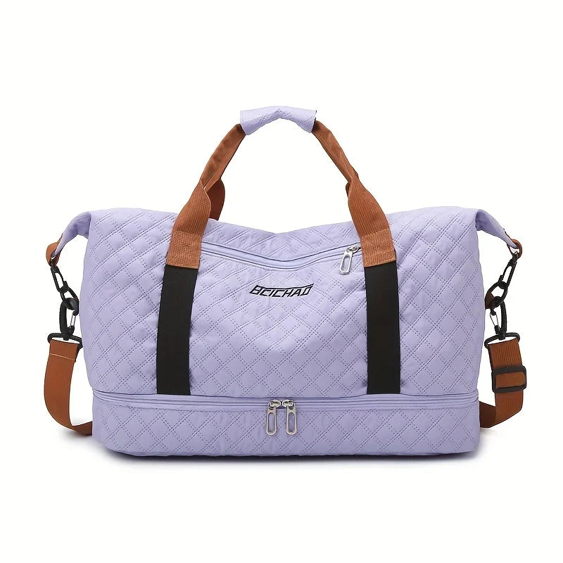 Grote Duffel - Unisex - Nylon - Schoenenvak - Weekender