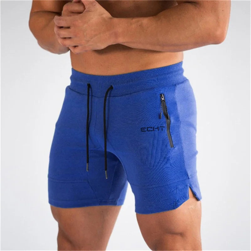 Heren Sportshort Met Ritszakken En Verstelbaar Koord Voor Actieve Sporters – UGO FLEX