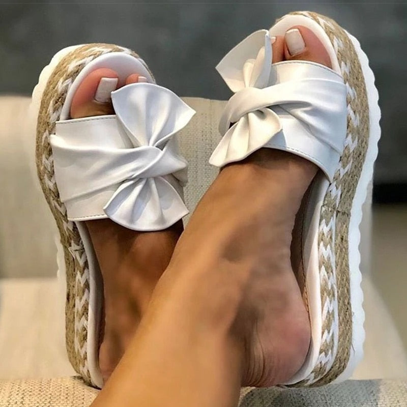 Sandalen - Dames - Comfortabel Design - Zomer Schoenen - Strik Style