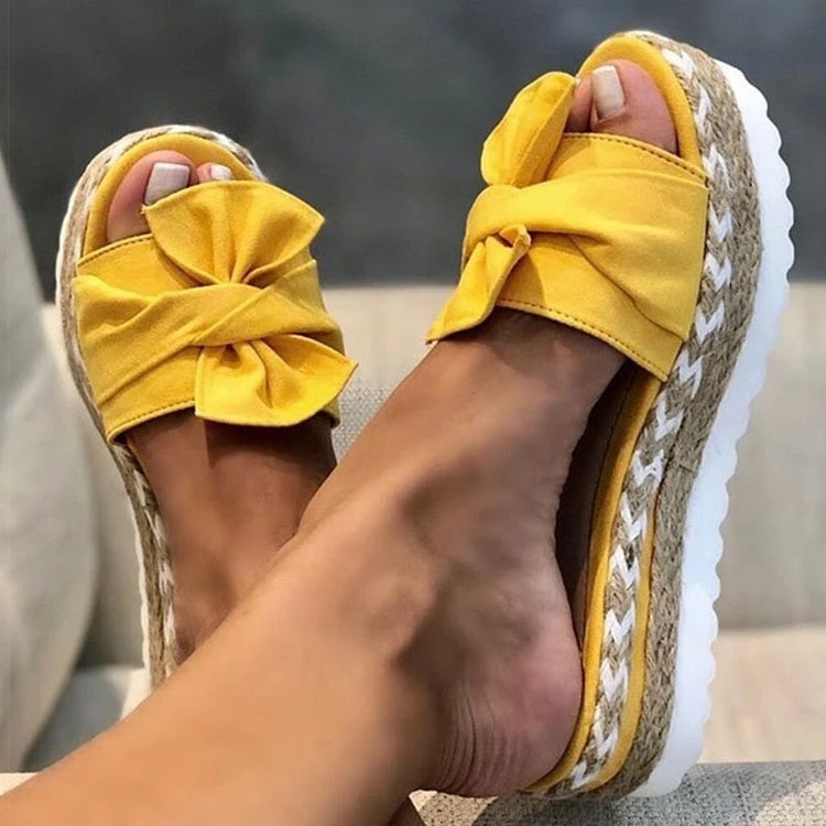 Sandalen - Dames - Comfortabel Design - Zomer Schoenen - Strik Style
