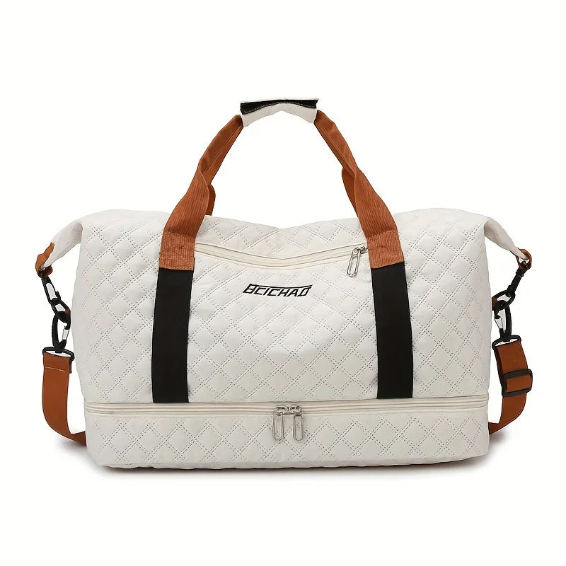 Grote Duffel - Unisex - Nylon - Schoenenvak - Weekender