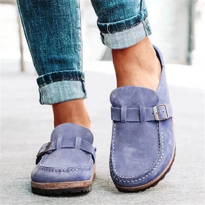 Orthopedische instap sandalen voor dames met extra support – ComfortivaSlip