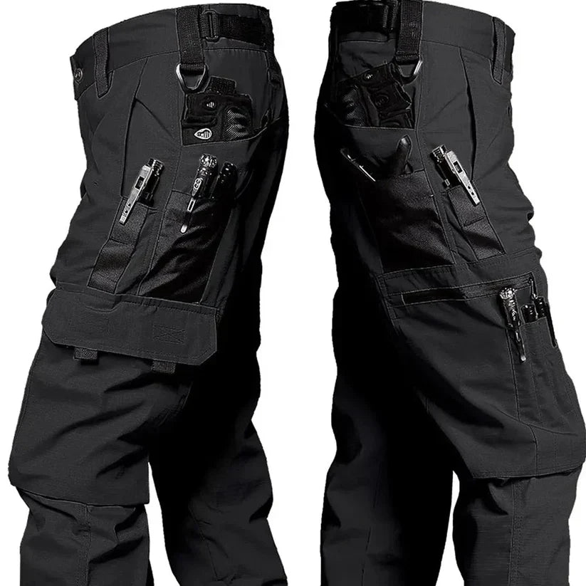 Tactische outdoor herenbroek met stretch en cargozakken – IronTrail FlexPro