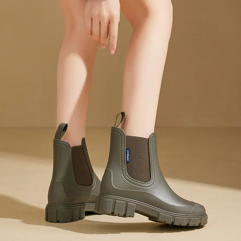 Regenlaarzen - Dames - Antislip - DamesLaarzen - Regenlaars