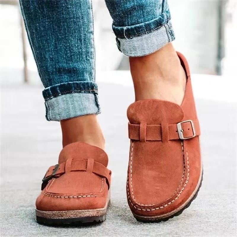Orthopedische instap sandalen voor dames met extra support – ComfortivaSlip
