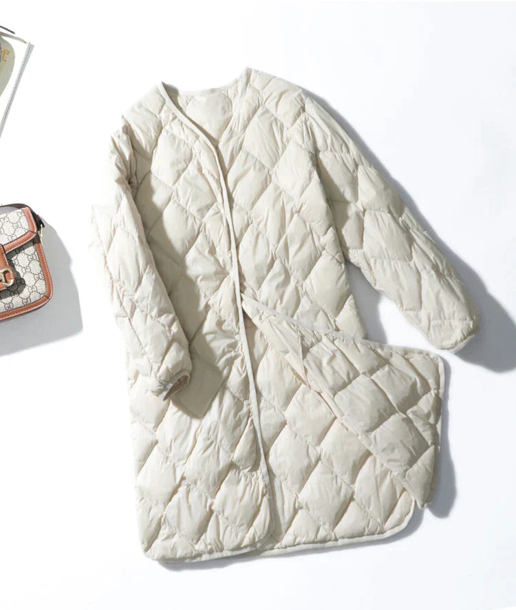 SERENA - Lange winterjas voor dames
