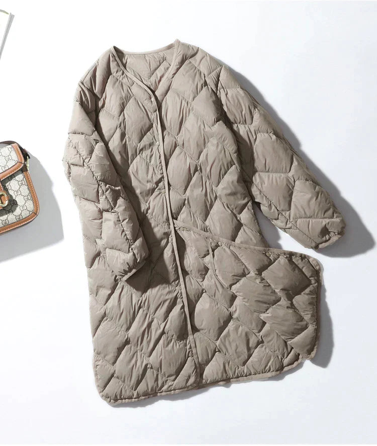SERENA - Lange winterjas voor dames