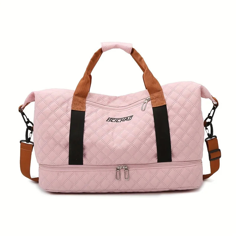 Grote Duffel - Unisex - Nylon - Schoenenvak - Weekender