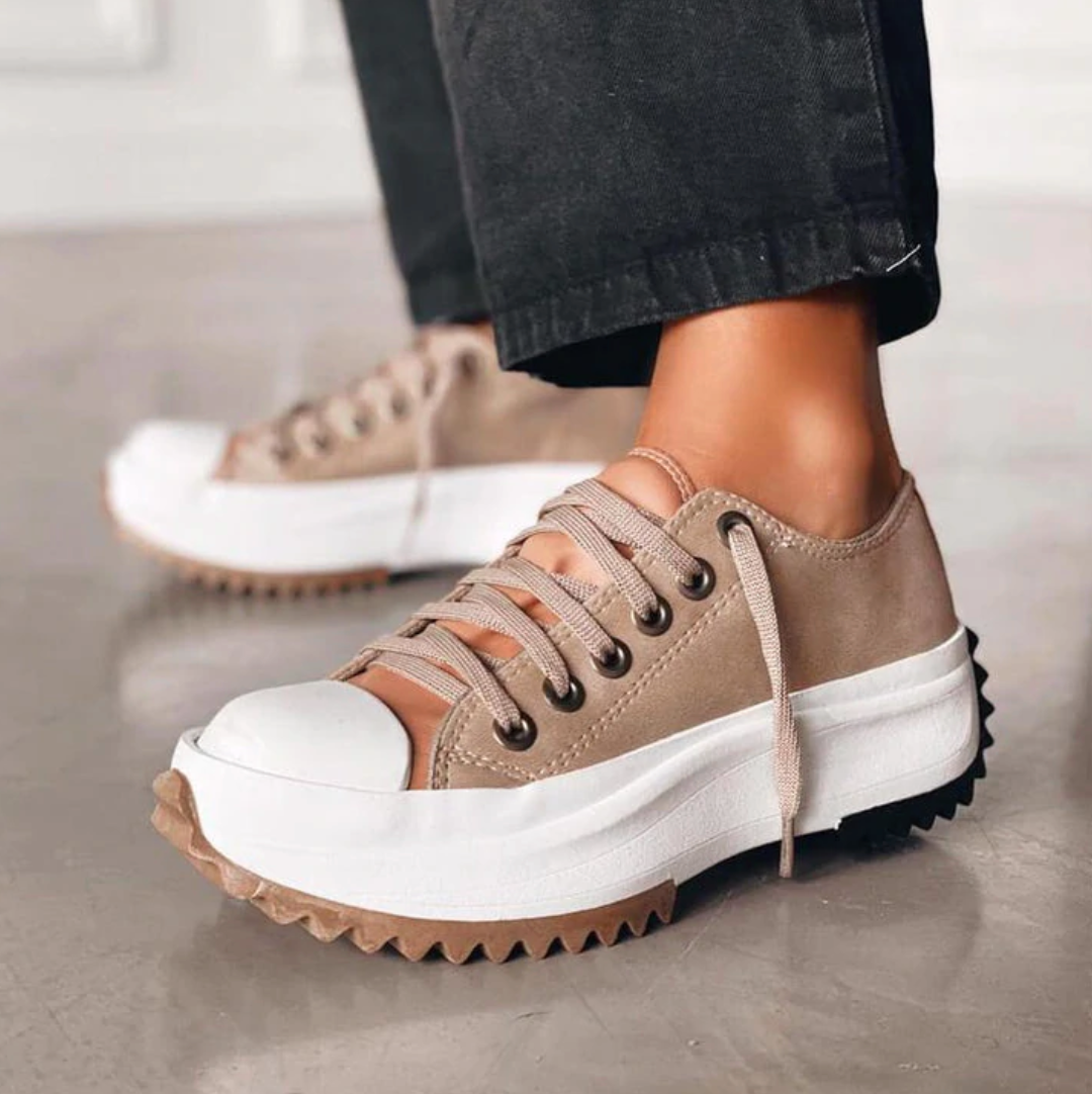 Sneakers - Dames - Dikke Zool - Plateau Sneaker - CloudStep