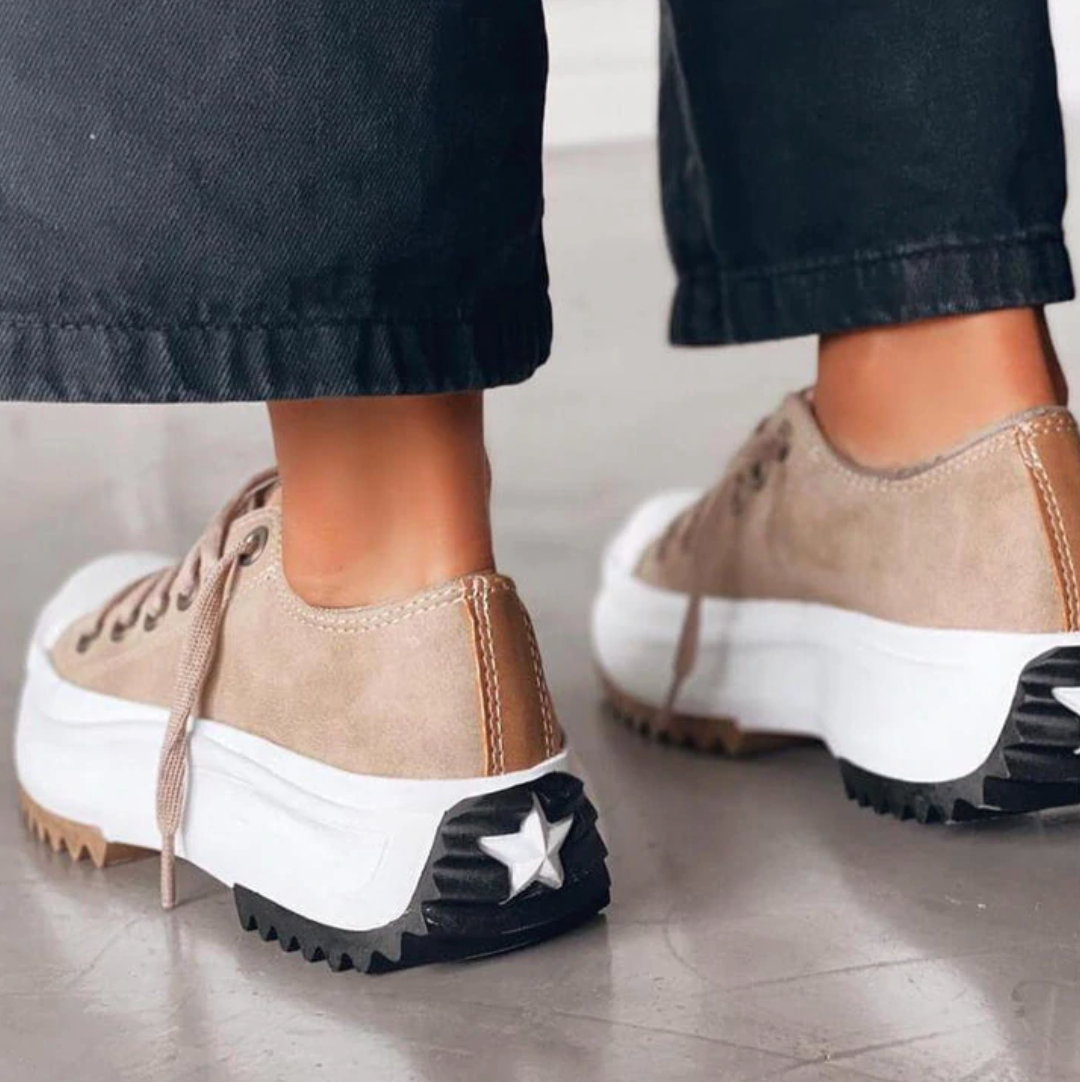 Sneakers - Dames - Dikke Zool - Plateau Sneaker - CloudStep
