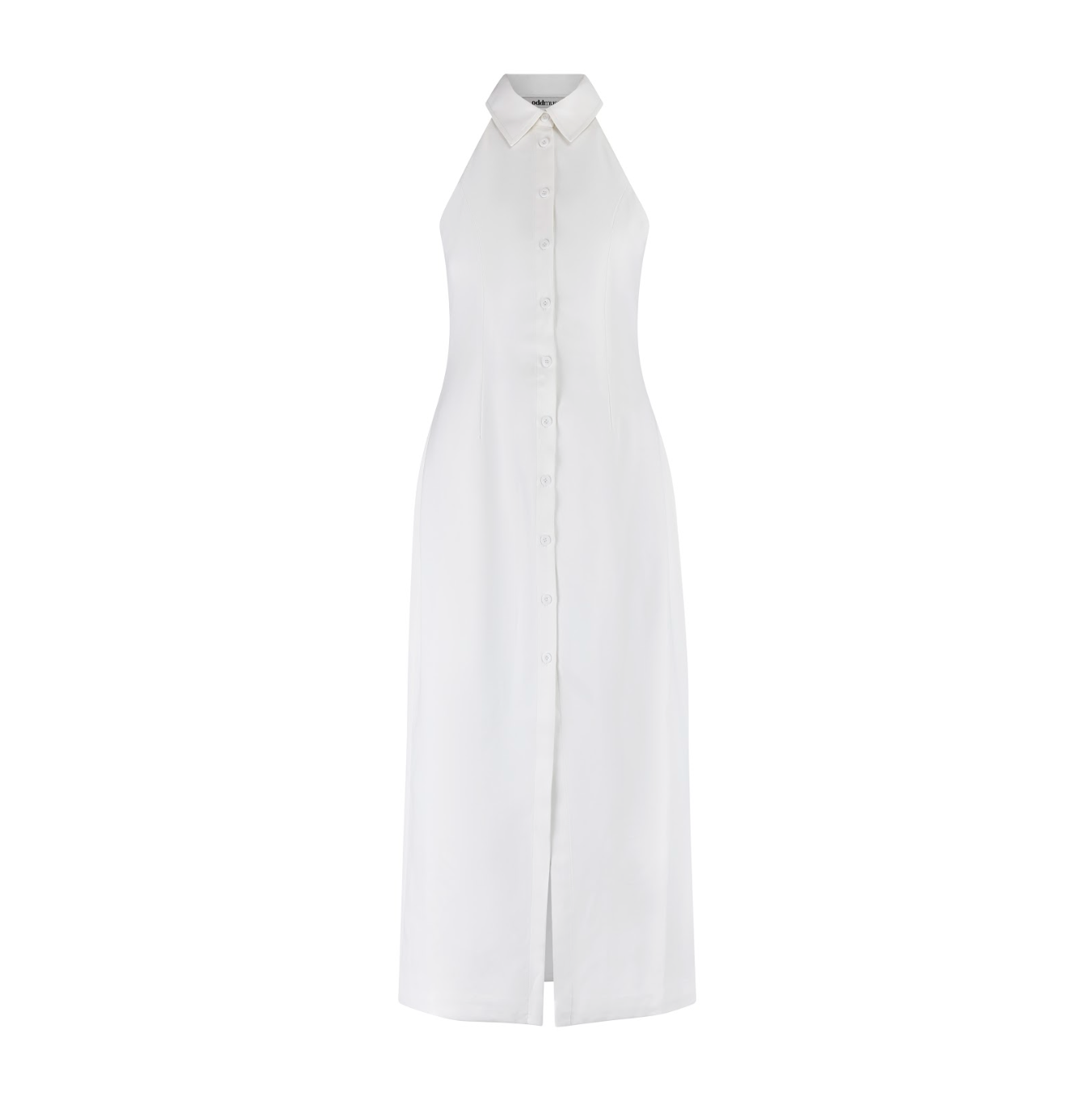 Vrouwen - Mouwloze Maxi-Jurk - Ademend Materiaal - Elegante Zomerjurk - DIEPE V-HALS JURK