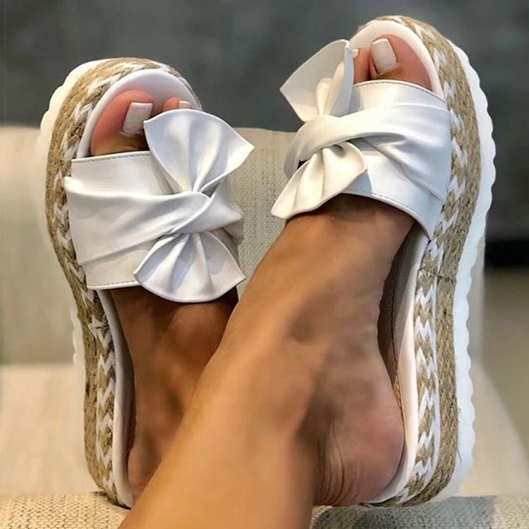 Sandalen - Dames - Comfortabel Design - Zomer Schoenen - Strik Style