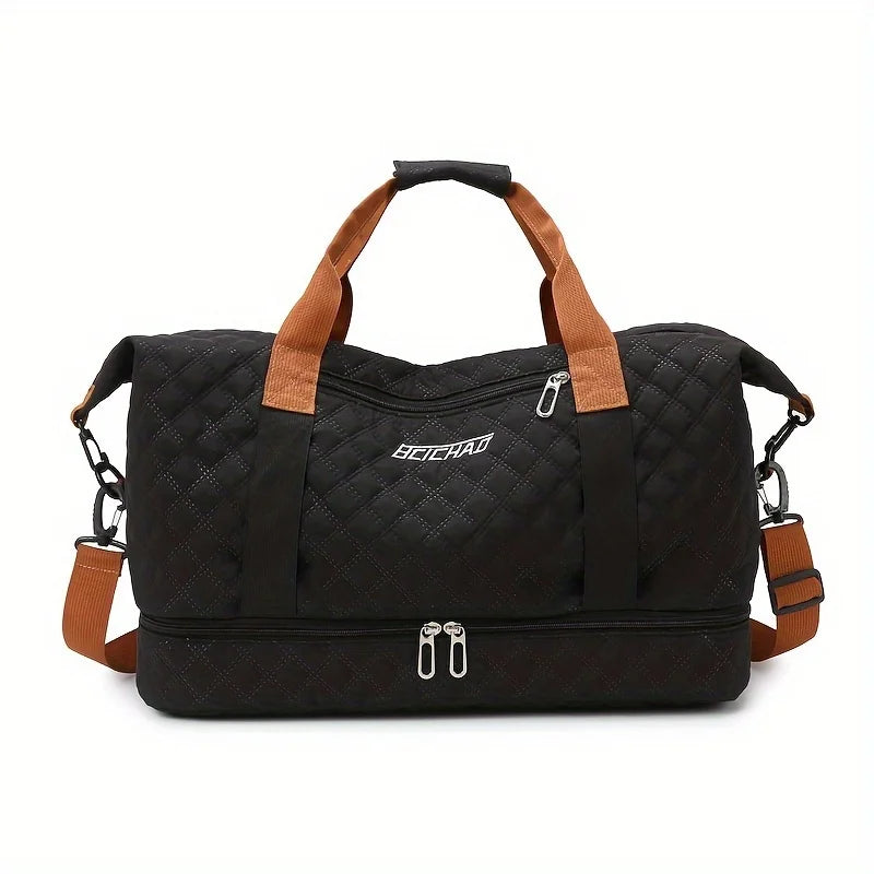 Grote Duffel - Unisex - Nylon - Schoenenvak - Weekender