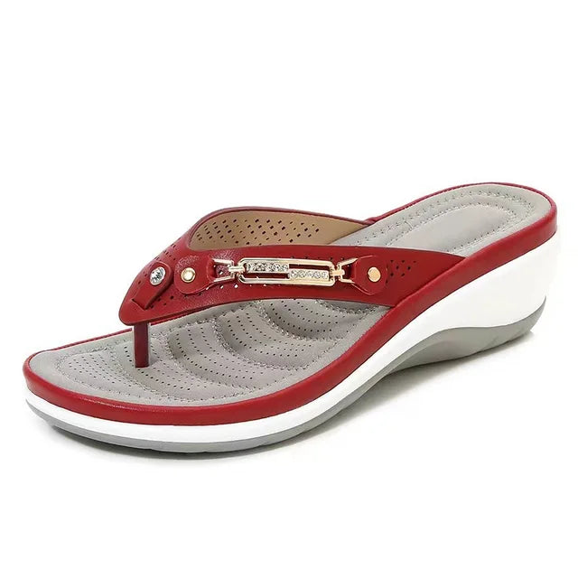 Orthopedische dames slippers met ergonomisch voetbed – SoleviaFlex