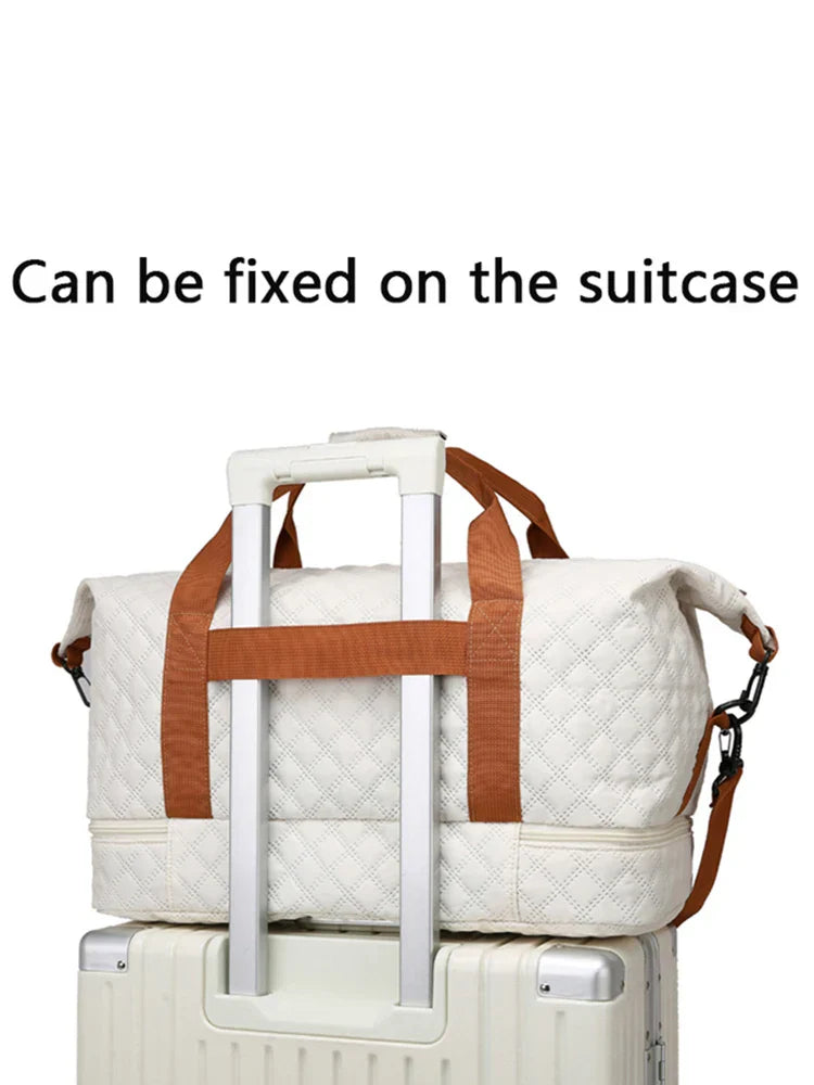 Grote Duffel - Unisex - Nylon - Schoenenvak - Weekender