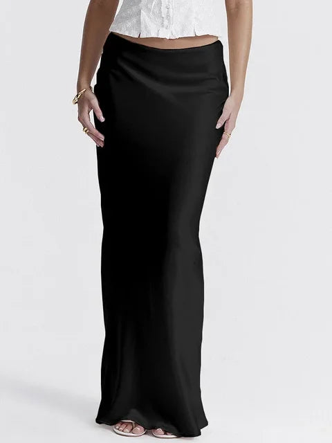 Maxirok - Dames - Vloeiende Stof - Elegant Silhouet - KAROLINE DESIGN