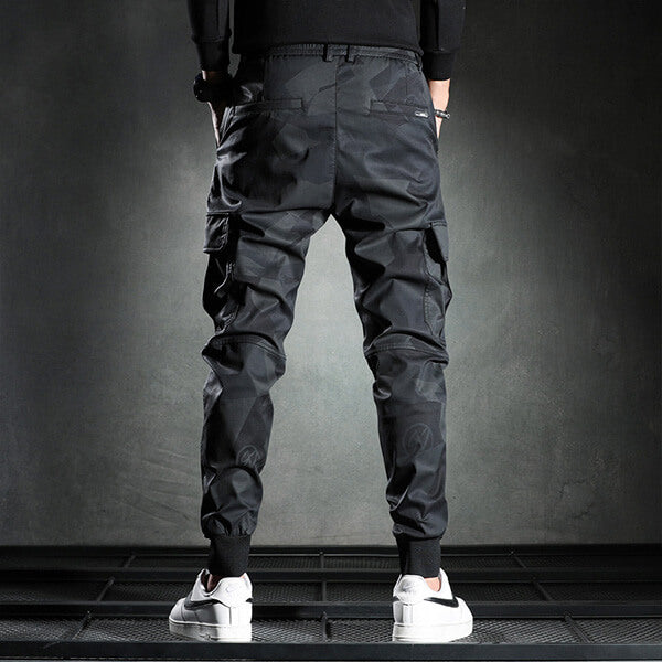 Tactische heren joggingbroek met cargozakken en stretch – StrixMove UrbanGear
