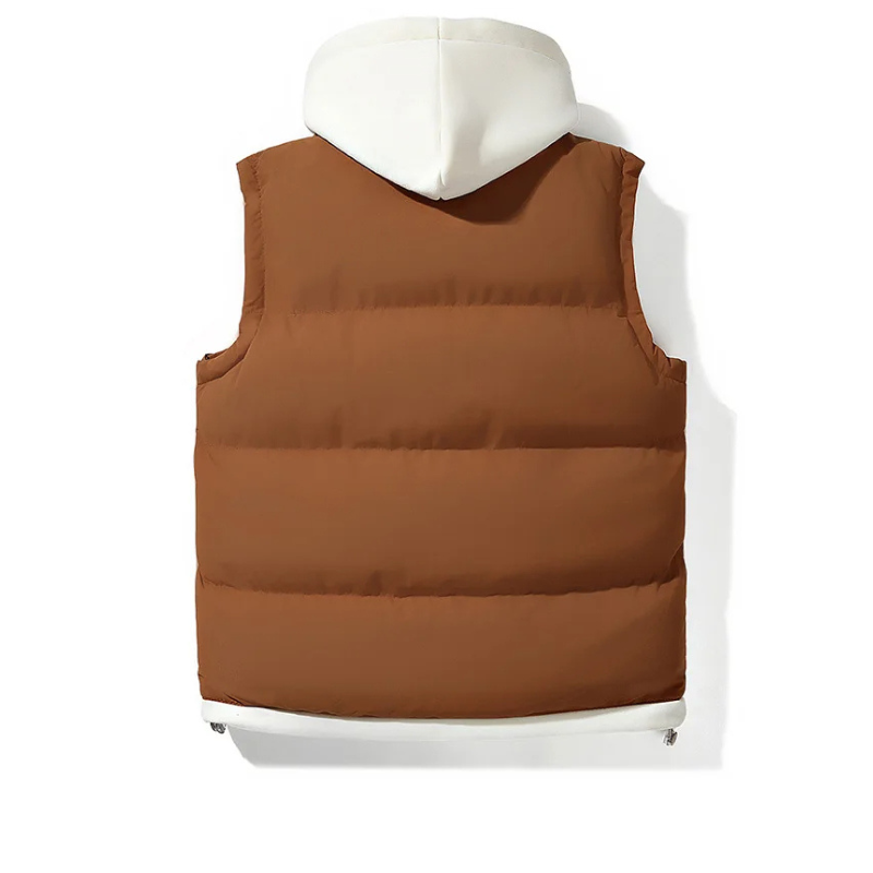 Puffervest - Heren - Capuchon - PufferHeren - Stoere Puffer