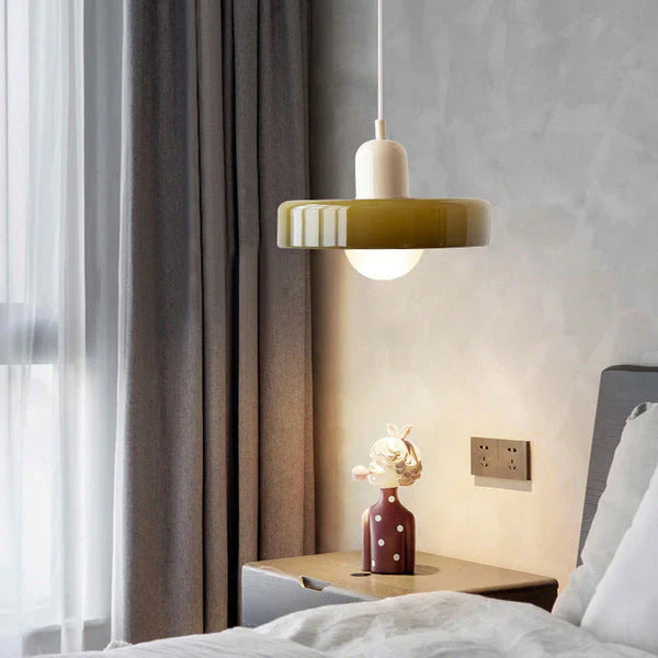 NORDLITE - Scandinavische glazen plafondhanglamp