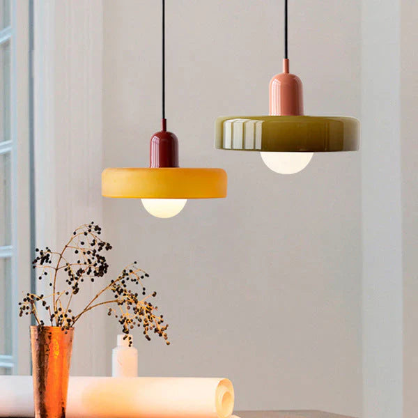 NORDLITE - Scandinavische glazen plafondhanglamp
