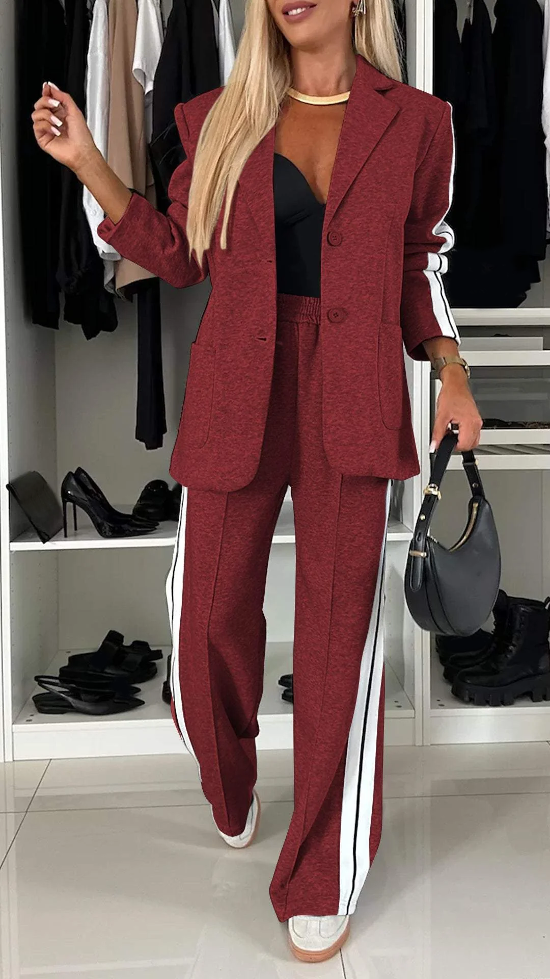 Zacht dames loungewear set met relaxte pasvorm – SoftForm Set