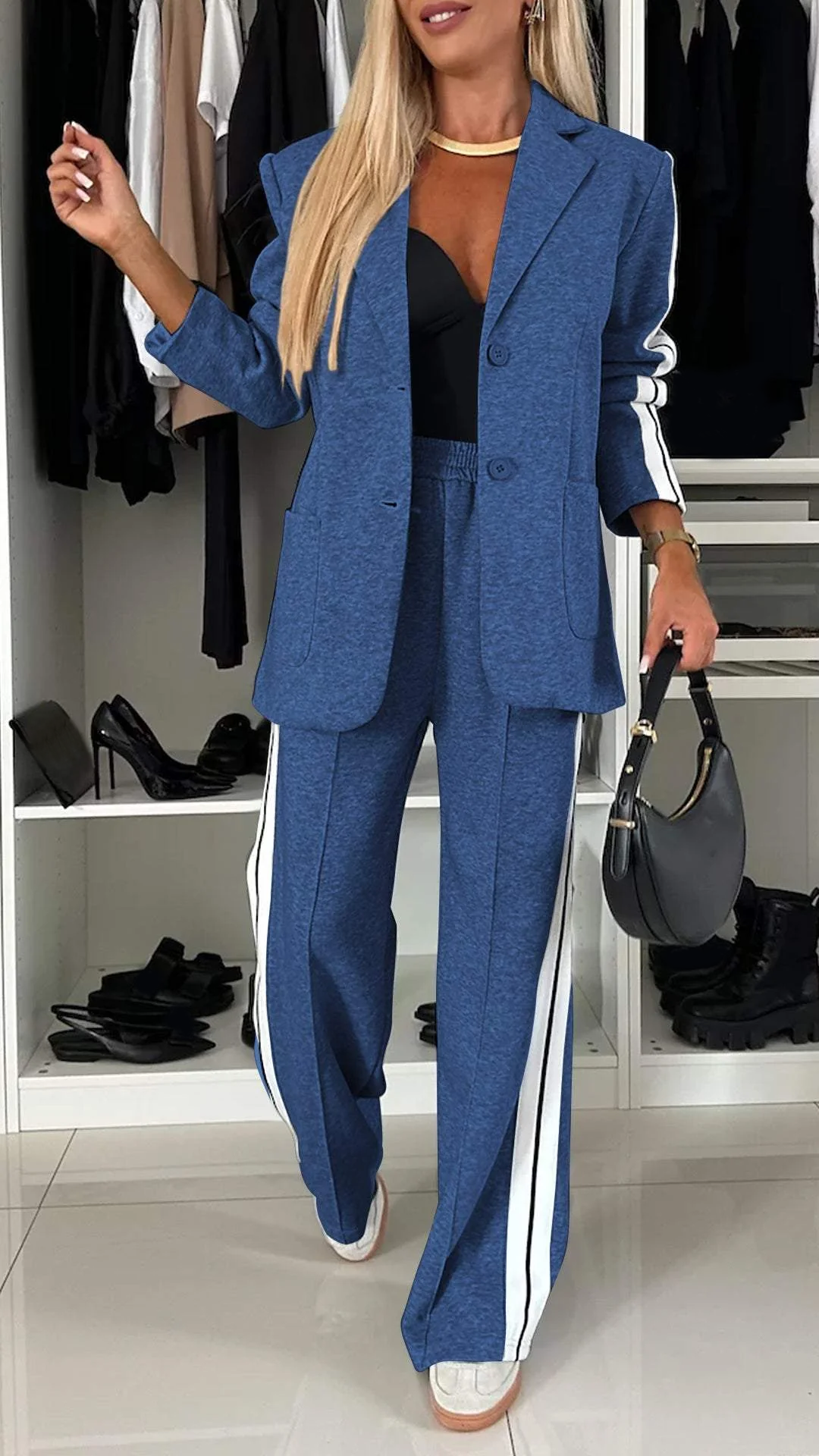 Zacht dames loungewear set met relaxte pasvorm – SoftForm Set