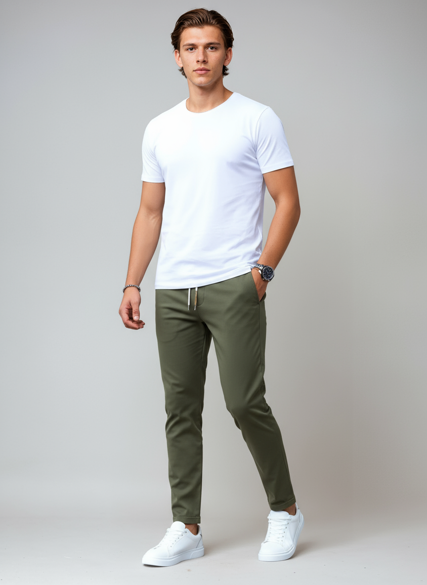 Chino Broek - Heren - Slim Fit - Slim Fit Chino - Nova