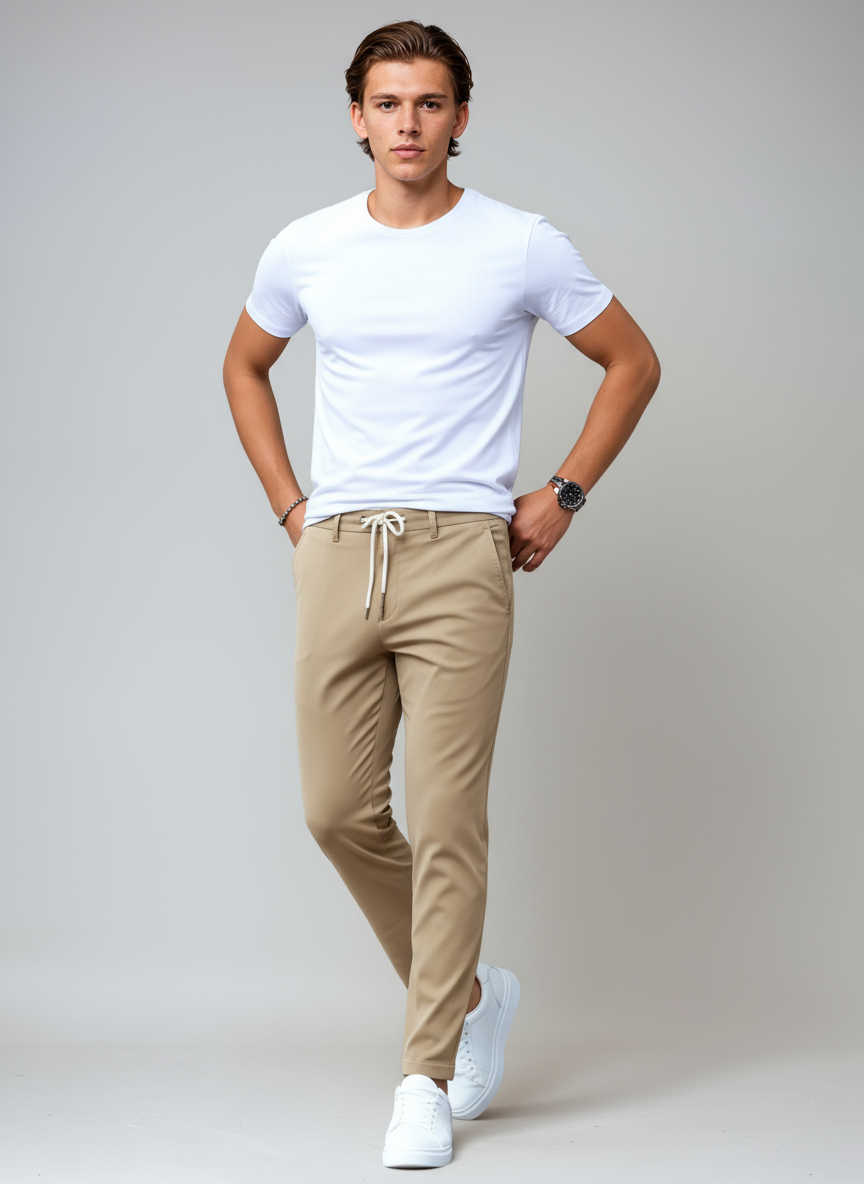 Chino Broek - Heren - Slim Fit - Slim Fit Chino - Nova