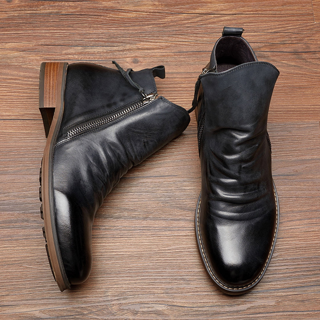 Laarzen - Men - Leren - Elegante Laarzen Heren - Nova