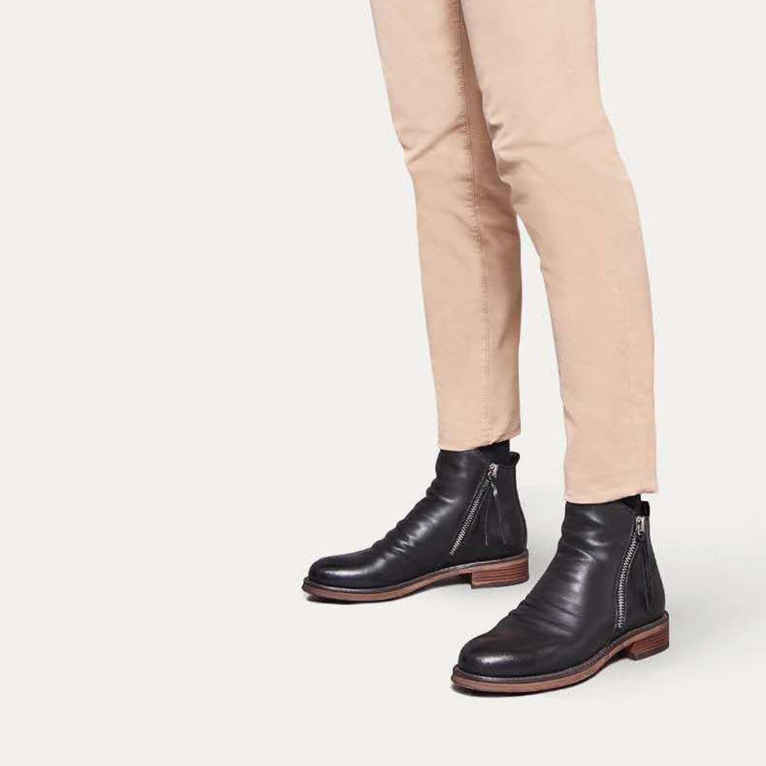 Laarzen - Men - Leren - Elegante Laarzen Heren - Nova