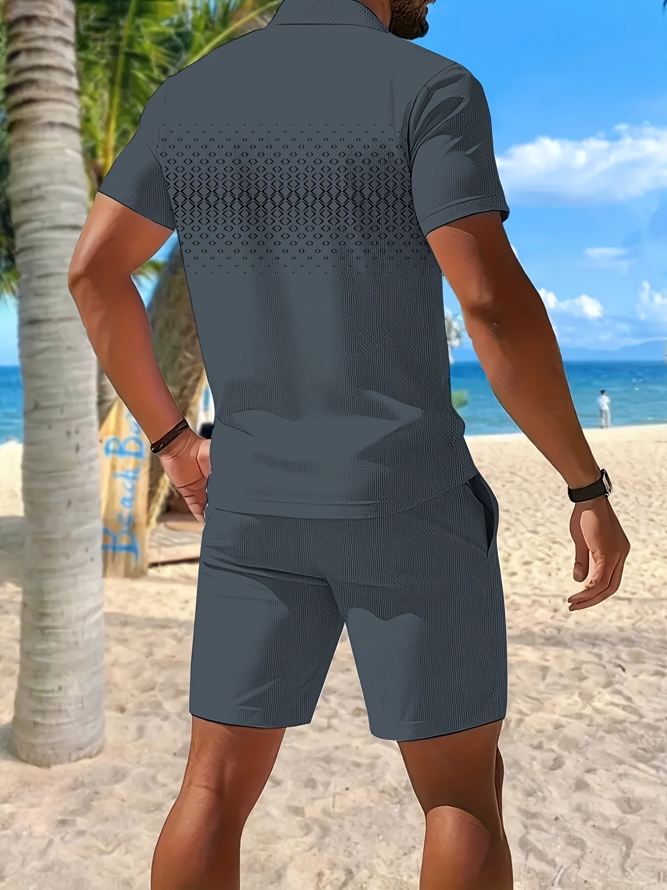 Heren - 2-delige Zomersportset - Sneldrogende Meshstof - Actieve Kleding - ZOMERSET COMFORT