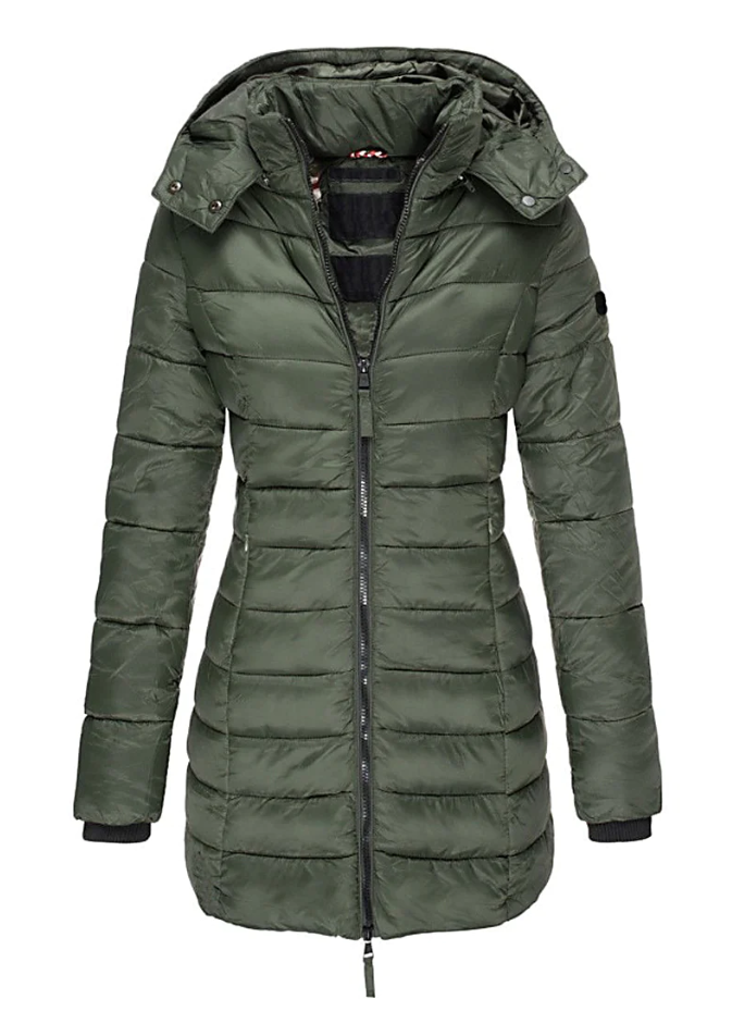 Gewatteerde Jas - Dames - Capuchon - Winterjas - Nova