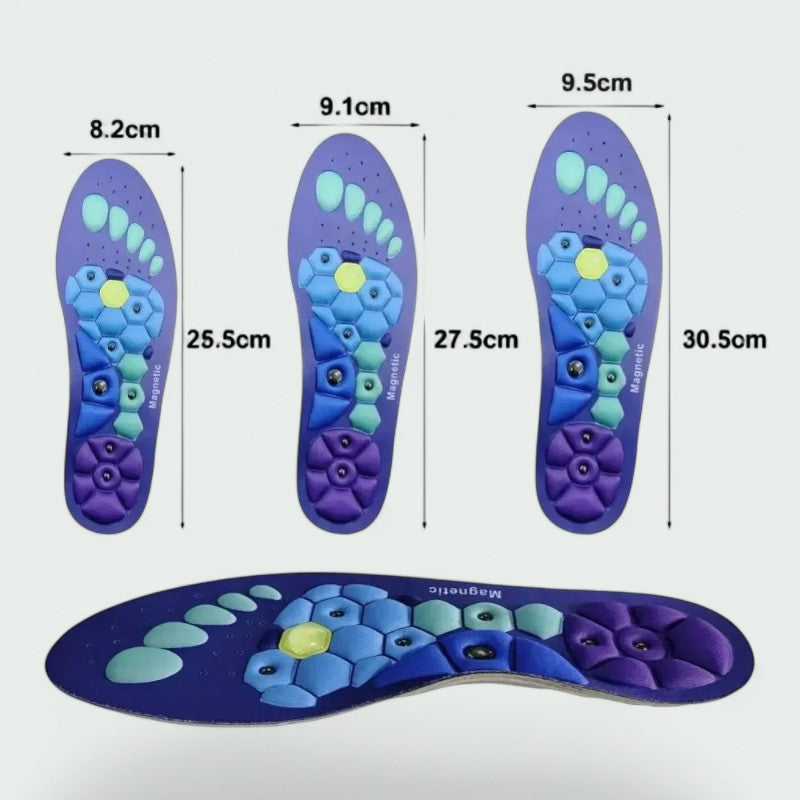 Magnetische acupressuur inlegzolen voor natuurlijke stimulatie – BALANSTEP REFLEX